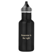 Aufstieg ins Licht Edelstahlflasche (Rechts)