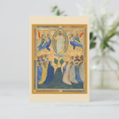 Aufstieg Jesu Christi Holder Dankeskarte (Stehend Vorderseite)