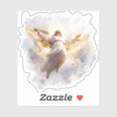 Aufstieg Jesu Christi Vinyl Aufkleber (Blatt)