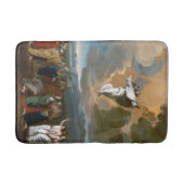 Aufstieg (Jesus Christus steigt in den Himmel auf Badematte (Vorderseite)