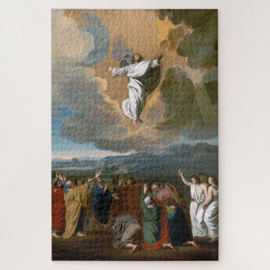 Aufstieg (Jesus Christus steigt in den Himmel auf Puzzle (Vertikal)