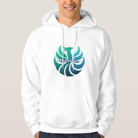 Aufstieg oben - Phoenix-Starke-Logo Hoodie (Vorderseite)