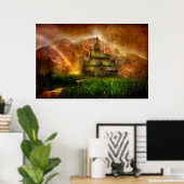 Aufstieg oben poster (Heimbüro)