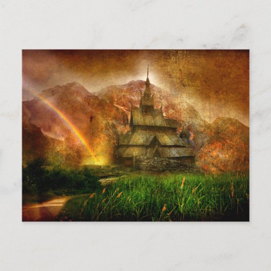 Aufstieg oben postkarte (Vorderseite)