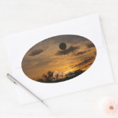 Aufstieg Ovaler Aufkleber (Umschlag)