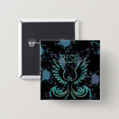 Aufstieg Phoenix Button (Vorne & Hinten)