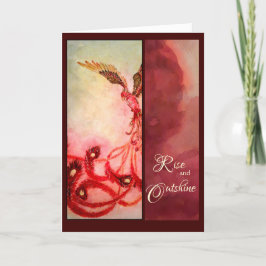 Aufstieg - Phoenix-Gruß-Karte Karte