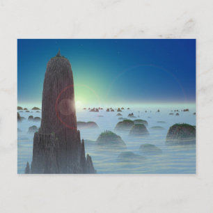 Aufstieg Postkarte