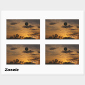 Aufstieg Rechteckiger Aufkleber (Blatt)