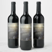 Aufstieg, Sip, Shine. Etikett für Weinflaschen (Flaschen)