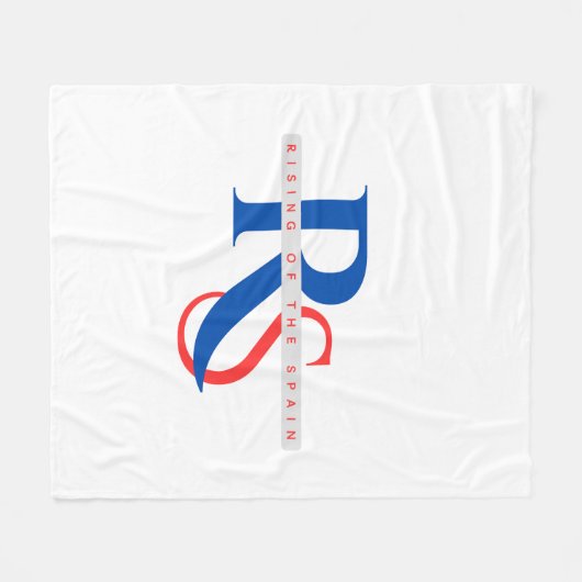 Aufstieg Spaniens Fleecedecke (Vorderseite (Horizontal))