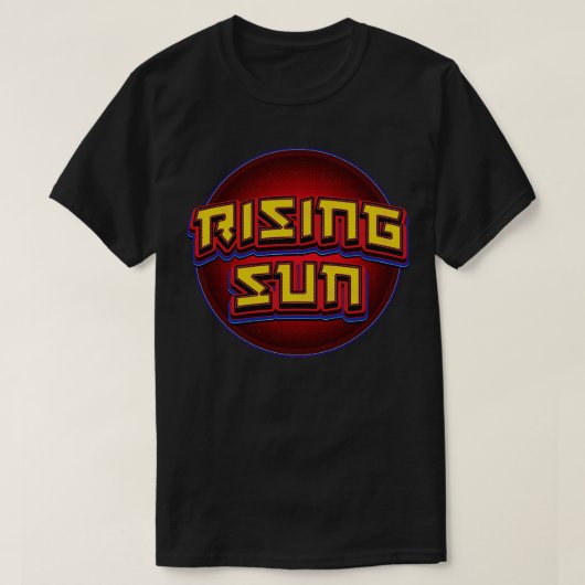 Aufstieg Sun Japan T-Shirt (Design vorne)