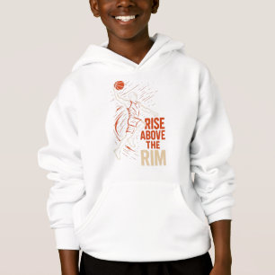 Aufstieg über dem Rim Hoodie
