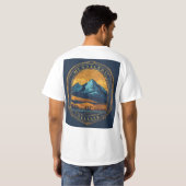 Aufstieg über dem Sturm T-Shirt (Schwarz voll)