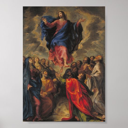 Aufstieg über den Menschenmassen Poster (Vorne)