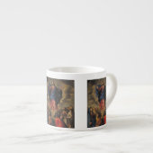 Aufstieg über der Menge Espressotasse (Vorderseite Rechts)