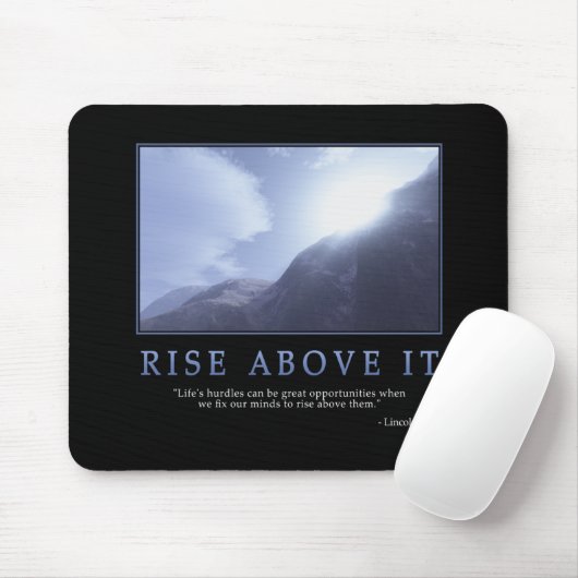 Aufstieg über ihm Mousepad (Mit Mouse)