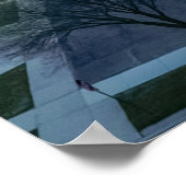 Aufstieg über Skyline Poster (Ecke)