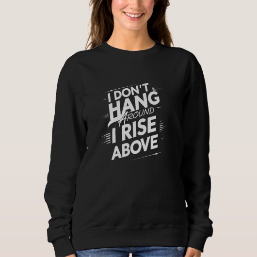 Aufstieg über sonnige Luft Sweatshirt (Vorderseite)