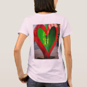 Aufstieg über Zweifel. T-Shirt (Rückseite)