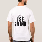 Aufstieg und Aufhellen des T-Shirts (Rückseite)