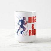 Aufstieg und Ausführen Kaffeetasse (Mittel)