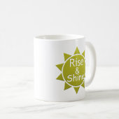 Aufstieg und Einschnitt von Kunstdrucken Kaffeetasse (VorderseiteRechts)