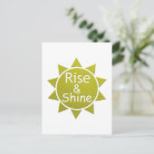 Aufstieg und Einschnitt von Kunstdrucken Postkarte (Stehend Vorderseite)