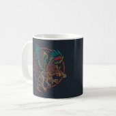 Aufstieg und Fall des Mythologischen Griffins Kaffeetasse (Vorderseite Links)