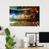 Aufstieg und Fall eines Empire Poster (Heimbüro)