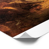 Aufstieg und Fall von Carthage von Joseph Mallord Poster (Ecke)