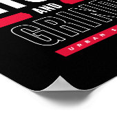 Aufstieg und Grundierung Inspiration Poster (Ecke)