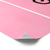 Aufstieg und Rheintypografie mit Sonne und Wolke Poster (Ecke)