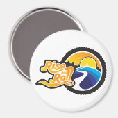 Aufstieg und Rollrad Magnet (Vorderseite/Rückseite)