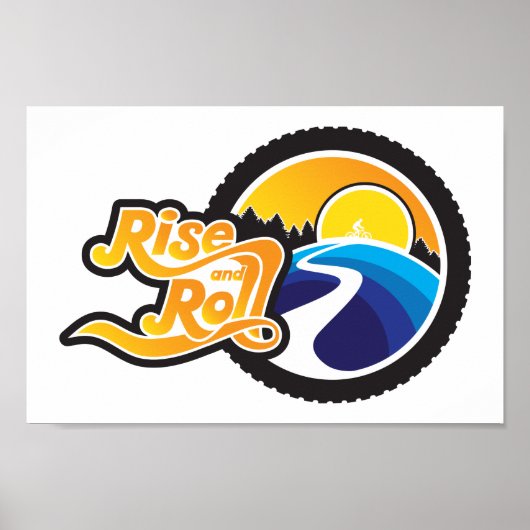 Aufstieg und Rollrad Poster (Vorne)