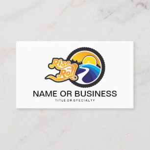 Aufstieg und Rollrad Visitenkarte