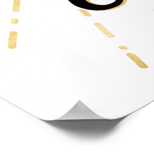 Aufstieg und Schein und geben Gott die Glanzkunst  Poster (Ecke)