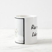 Aufstieg und Schein wie eine Königin - Eleganter K Kaffeetasse (Mittel)