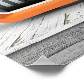 Aufstieg und Windschutz - Erfolg, Hektik, Motivier Poster (Ecke)