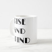 Aufstieg und Windung Kaffeetasse (Vorderseite Links)