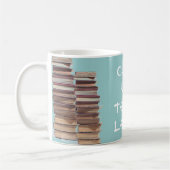 Aufstieg unterrichten jetzt später kaffeetasse (Links)