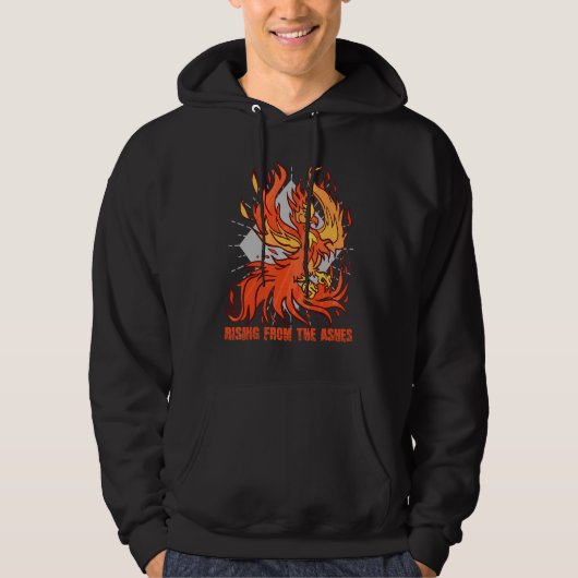 Aufstieg von Ashes Niedlich Phoenix Firebird Fanta Hoodie (Vorderseite)