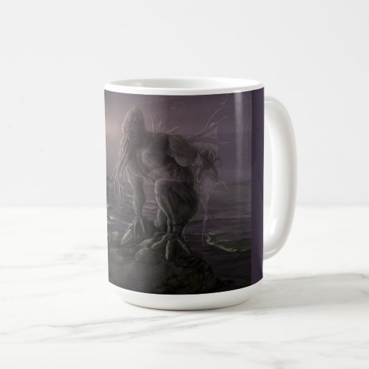 Aufstieg von Cthulhu Tasse (VorderseiteRechts)