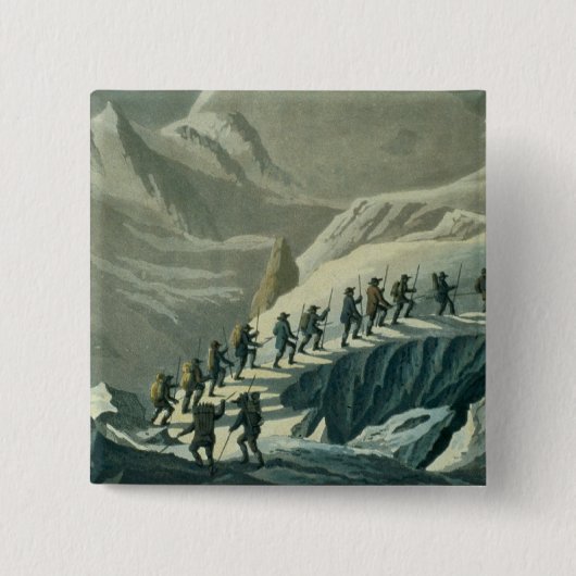 Aufstieg von Herrn De Saussure zum Summmit von Button (Vorderseite)