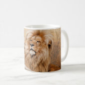 "Aufstieg wie Löwe-" Tasse (VorderseiteRechts)