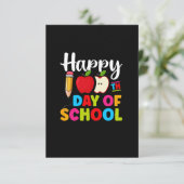 Aufstieg zum Abschluss der Vorschullehrerin Einladung (Stehend Vorderseite)