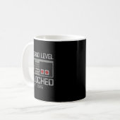 Aufstieg zum Ehemann 2026 Aufgestiegener Junggesel Kaffeetasse (Vorderseite Links)