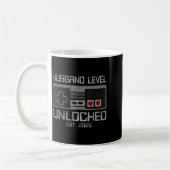 Aufstieg zum Ehemann 2026 Aufgestiegener Junggesel Kaffeetasse (Links)