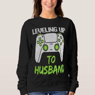 Aufstieg zum Ehemann  Junggesellenabschied Männer  Sweatshirt