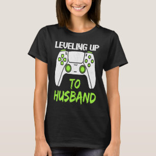 Aufstieg zum Ehemann Junggesellenabschied Männer T-Shirt